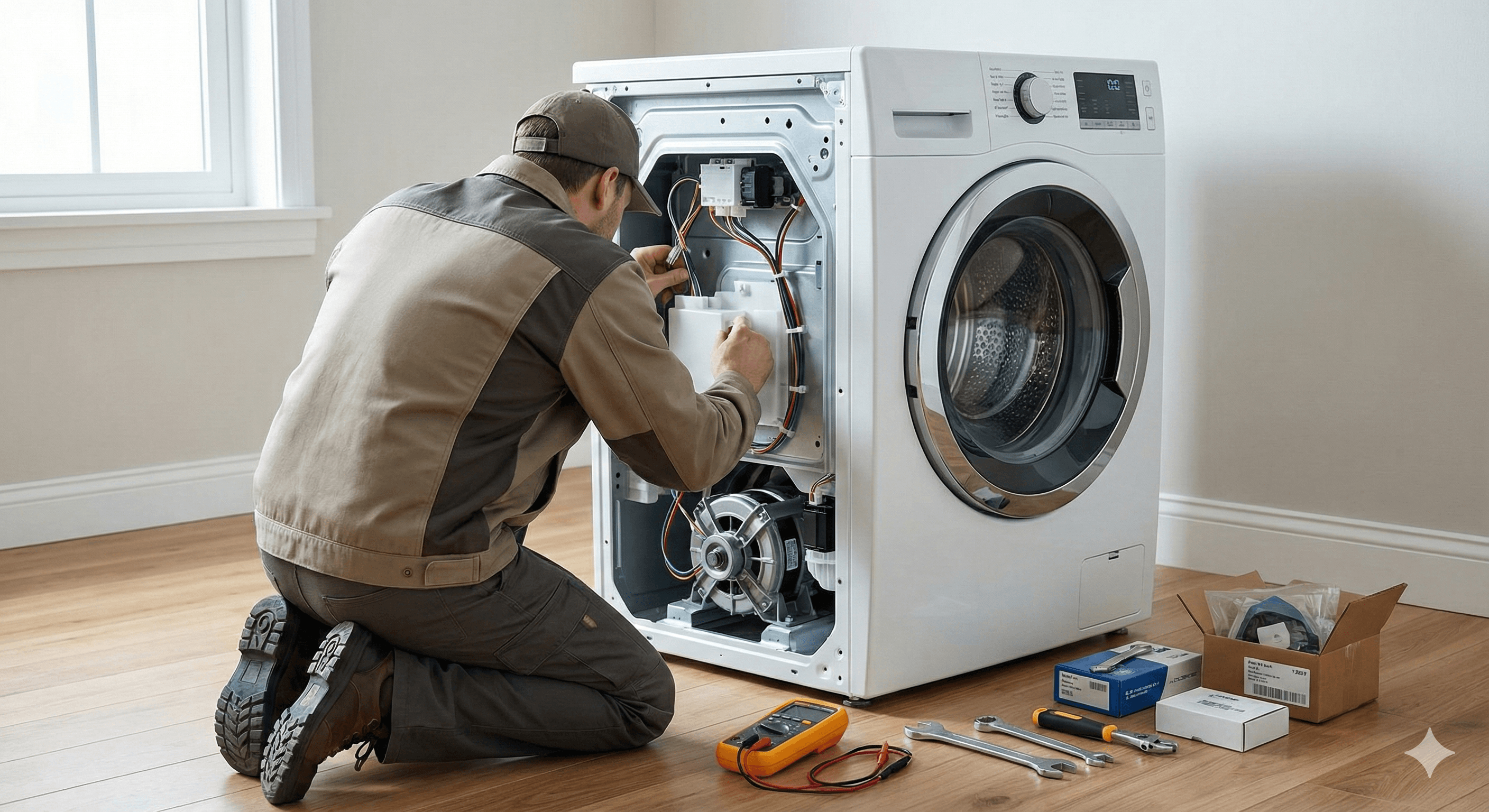 MANUTENÇÃO DE MÁQUINA DE LAVAR
